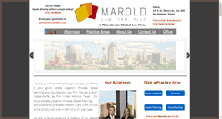 Desktop Screenshot of maroldlawfirm.com